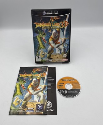 Dragons Lair 3D Special Edition Nintendo Gamecube komplett mit Handbuch PAL CIB sehr guter Zustand