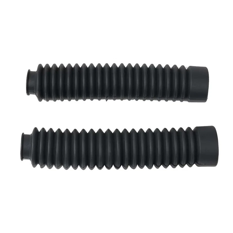 For Honda CRF150F CRF230F Rubber Front Fork Guard Shock Absorber Protection Set - Image 2 of 4