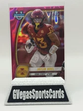 Jaylin Noel 2024 Bowman University Chrome #96 Pink Lava Refractor