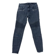 Allsaints Grace Biker Cropped Skinny Ladies Jeans Size 29