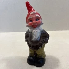 Vintage Zeho West Germany Gnome Plastic Hands In Pocket - 7”