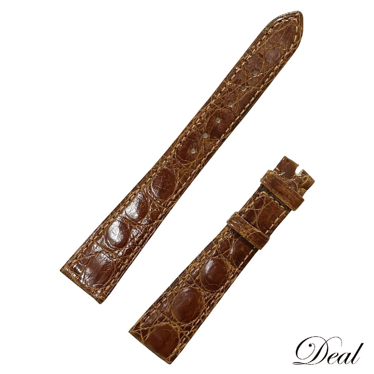 Patek Philippe Genuine Leather Brown Belt for Men's Watch Storage