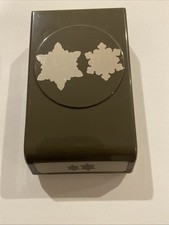 Stampin Up Retired Snow Flurry Double Snowflake Paper Punch