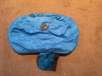 Sea to Summit Aeros Premium Large Blue Inflatable Pillow Hiking Camping