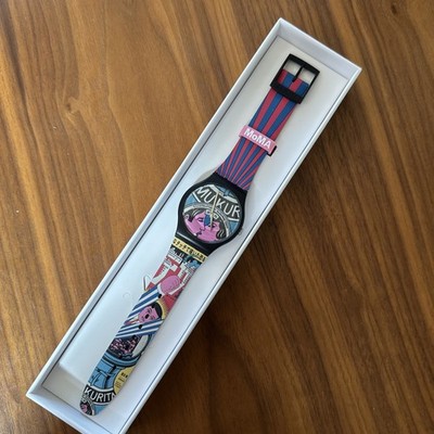 New Swatch × Moma collaboration Wristwatch, TADANORI YOKOO S017. 2020 excellent.