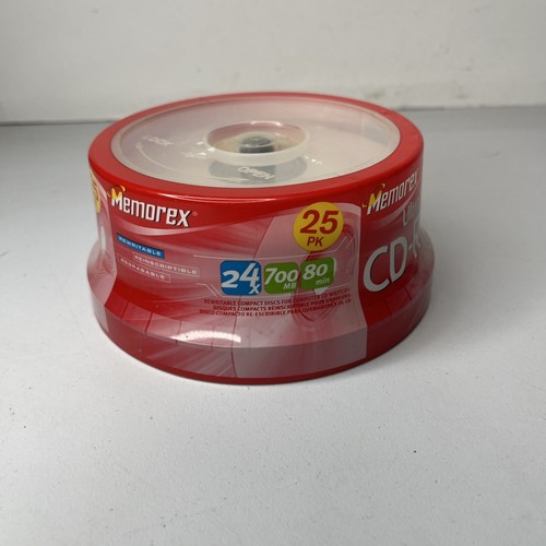 Memorex Ultra High Speed CD-RW 25pk (New/Sealed) - Picture 2 of 3