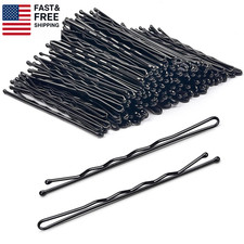 120PCS Jumbo Bobby Hair Pins for Women Girl 2.75" Large Black Pins