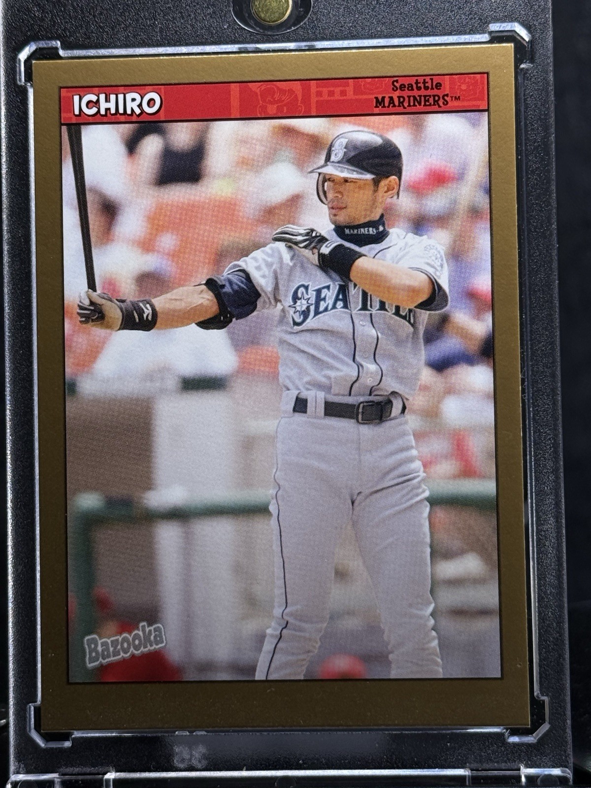 2006 TOPPS BAZOOKA #81 GOLD BORDER THICK SSP! - ICHIRO