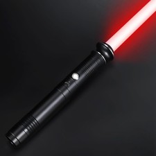 Lightsaber Metal Hilt Light Saber, Force Rechargeable 1Pack 12 Colors 36in Kids