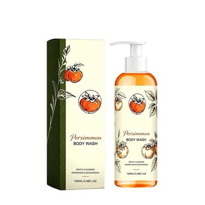 Persimmon Body Wash For Old People Smell, Feel Fresh And Clean, Renewing Purifyi