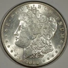 1885 Morgan Silver Dollar - Beautiful Raw Coin - Original Luster - Sharp