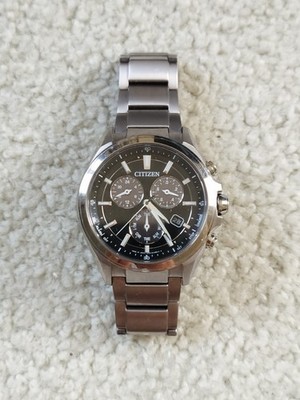 Citizen Attesa BL5530-57E EcoDrive chronograph perpetual calendar titanium 40mm