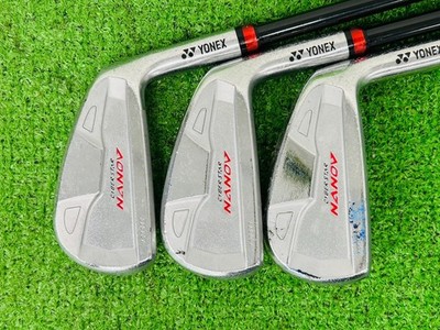 Yonex Cyber Star Nanov Eisensatz 5-7,9 + AW RH Yonex Naniscale Carbon Stiff E...