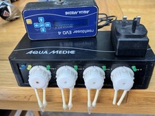 Aquamedic Evo 4 Marine Aquarium Dosing Unit. In Good Working Order. See Photos