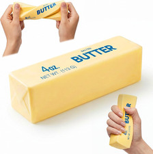 Juguetes blanditos de mantequilla, juguetes blanditos para aliviar el estrés de subida lenta, PU suave