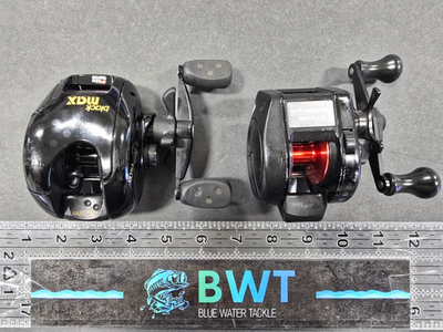Lot of 2 Abu Garcia/Ambassadeur Baitcasting Reels: 521 Plus