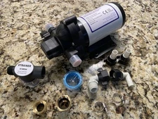 ASDFGHT F33-203-050-301 33-Series 4GPM 50PSI Water Pressure Diaphragm Pump