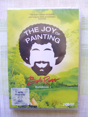 2 DVD       Bob Ross       The Joy of Painting      Kollektion 1       NEU + OVP