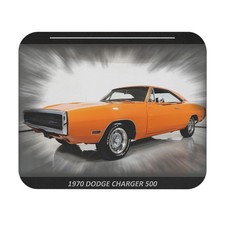 Iconic 1970 Dodge Charger 500 Mousepad - Legendary Muscle Car Desk Mat For