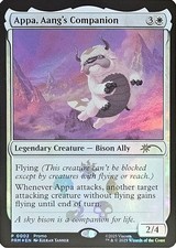 2026 MTG: MEDIA - Appa, Aang's Companion (#2, Foil, Promo, Near Mint)