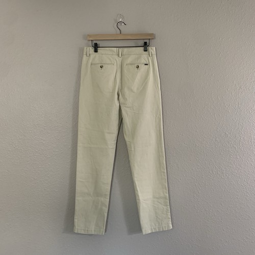 POLO RALPH LAUREN Suffield Chino Boys Size 18 Beige Khaki Cotton Stretch Pants - Picture 2 of 10