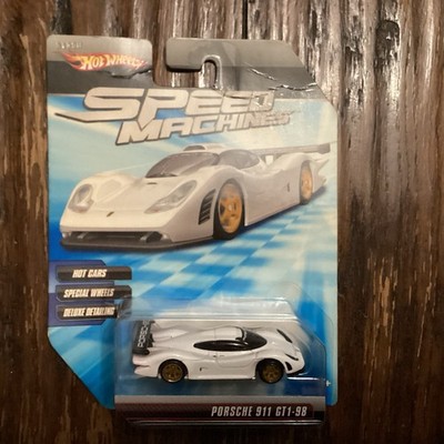 Hot Wheels Porsche 911 GT1-98 Speed Machines Premium Deluxe