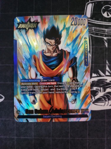 Son Gohan: Adolescence [Alternate Art] FB04-026 Dragon Ball Japanese Fusion World Ultra Limit card