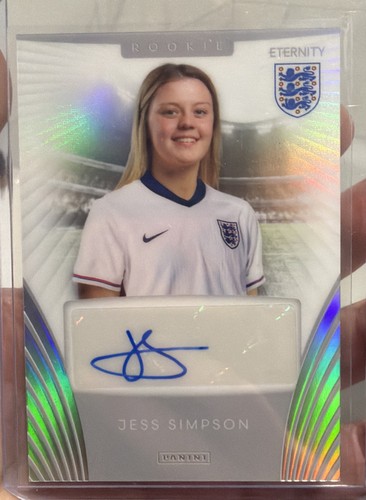 Panini Eternity Lionesses 2025 Jess Simpson England Auto Autograph Rookie Card