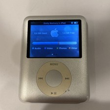Apple iPod nano 3rd Generation Silver (4 GB) for sale online | eBay