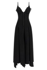 ALEXANDER MCQUEEN Gancini  Black Dress New & Authentic