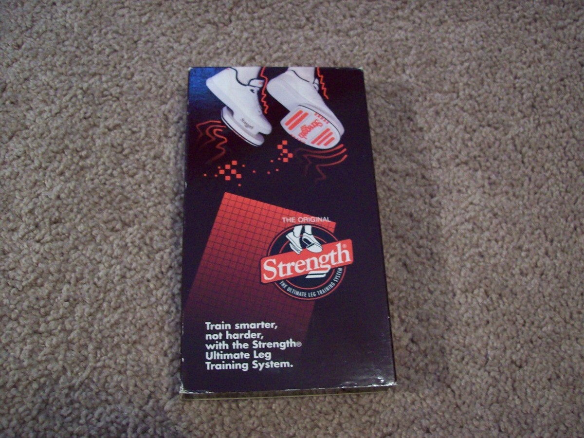 Strength Shoes Workout Training Video VHS Tape Jump Higher Train