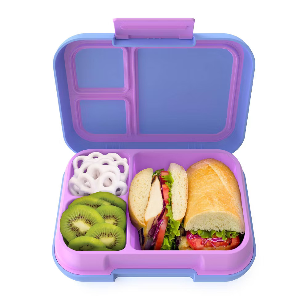 For School Leak-proof 5 Cups Food, Periwinkle