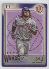 2021 Topps Gypsy Queen Tarot of the Diamond Indigo /250 Josh Bell #TOD-18 0hu7