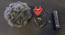NEW OPEN BOX BOYA Mini Cardioid Condenser Microphone BY-MM1 AUDIO MIC ADAPTER
