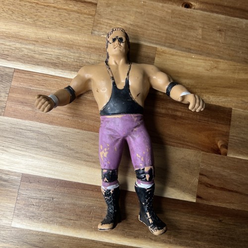 Bret Hitman Hart 1987 WWF LJN Titan Sports 8 Vinta...