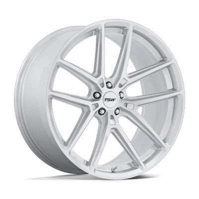 TSW Wheels TW006 Imola 19x8.5 +35 Gloss Silver 5x100 5x100 (QTY 1)