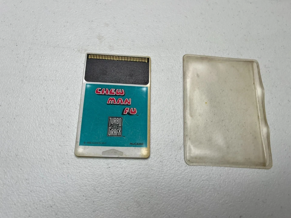 Chew Man Fu TurboGrafx -16 TurboDuo Complete - UNTESTED! - Image 2 of 4