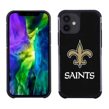 PBG NFL New Orleans Saints Textured Case for iPhone 12 & 12 Pro (6.1")