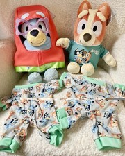 Build-A-Bear Bluey Collection Bluey Heeler And Bingo Heeler Plush Bundle BNWT