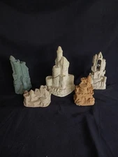 5 - Mr. Sandman Real Sand castle Sculptures 3.5" To  8'' TALL Figurines 80s 90s 