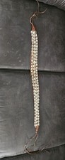 Vintage Leather Seashell Belt