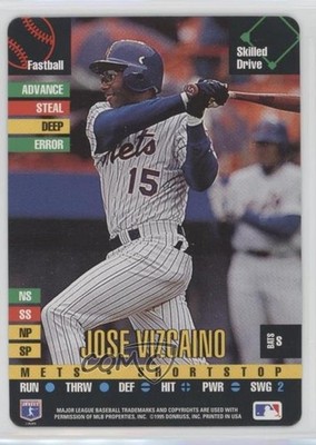 1995 Donruss Top of the Order Jose Vizcaino c7w