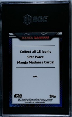 2023 Topps Chrome Star Wars MM7 Han Solo/Chewbacca Manga Madness