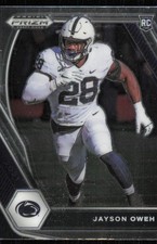 2021 Panini Prizm Draft Picks Collegiate #154 Jayson Oweh Penn State