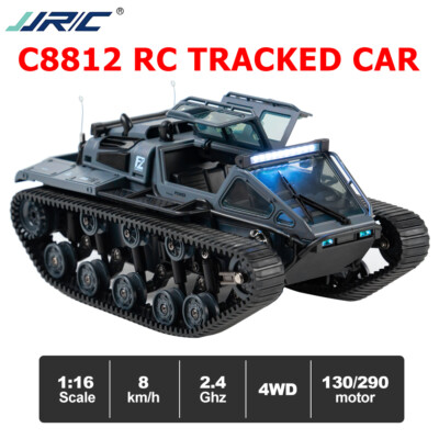 JJRC C8812 1:16 RC Tracked Car All Terrain Drift Crawler Off-Road Vehicle RTR