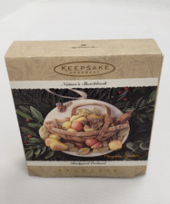 Hallmark Keepsake Ornament Vintage Backyard Orchard Showcase New