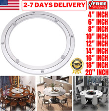 Placa giratoria de aluminio con cojinete de plato giratorio para mesa de comedor Lazy Susan hágalo usted mismo