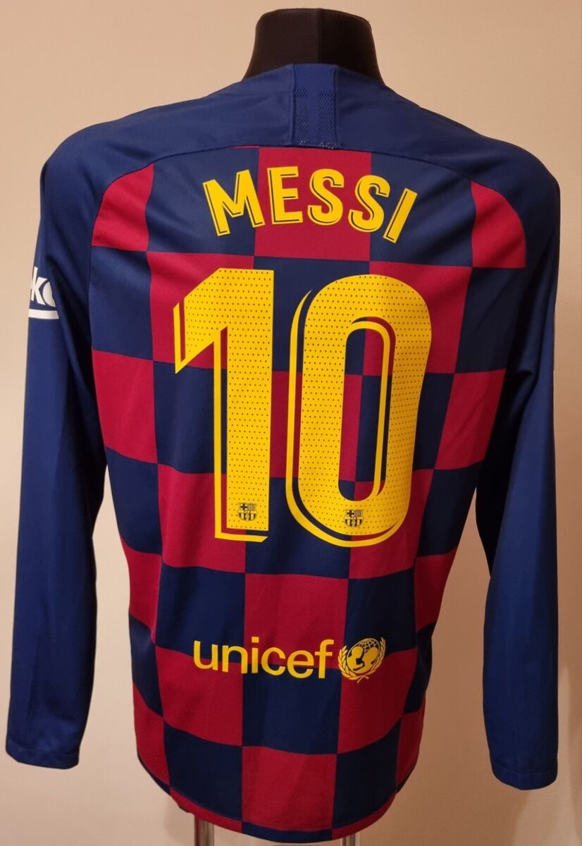 Barcelona 2019 - 2020 Home football Nike long sleeve jersey Barcelona 2019 - 2020 Home football Nike long sleeve jersey
