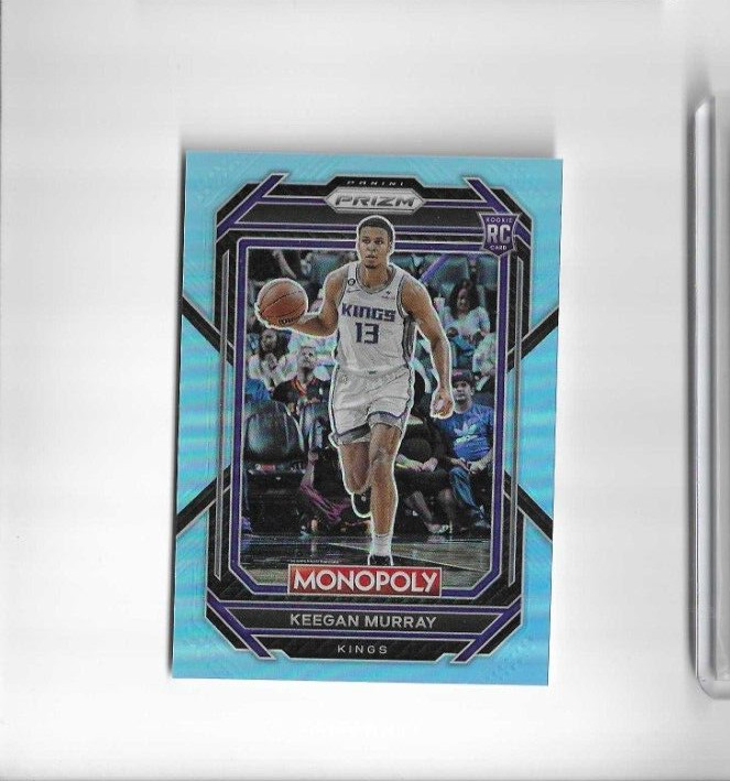 2022-23 Panini Prizm Monopoly KEEGAN MURRAY RC Light Blue Prizm /199 #78