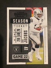 2020 Contenders Football Josh Jacobs Base Veteran Las Vegas Raiders 